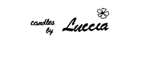 CANDLES BY LUCCIA logo