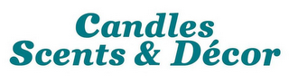 CANDLES SCENTS & DÉCOR logo