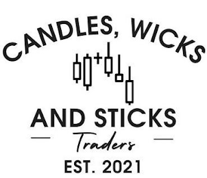 CANDLES, WICKS AND STICKS TRADERS EST. 2021 logo