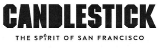 CANDLESTICK THE SPIRIT OF SAN FRANCISCO logo