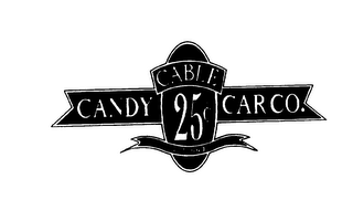 CANDY CABLE CAR CO. 25 logo