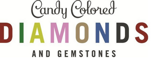 CANDY COLORED DIAMONDS AND GEMSTONES logo