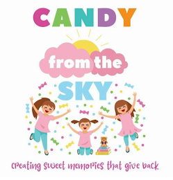 CANDY FROM THE SKY CREATING SWEET MEMORIES THAT GIVE BACK logo