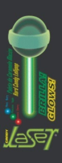 CANDY LASER BRILLA GLOWS HARD CANDY LOLLIPOP logo