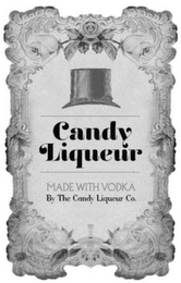 CANDY LIQUEUR MADE WITH VODKA BY THE CANDY LIQUEUR CO. logo