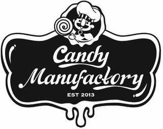 CANDY MANUFACTORY EST 2013 logo