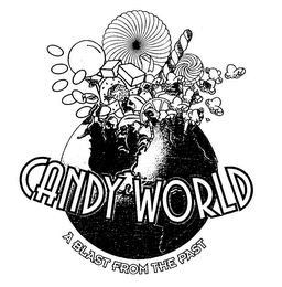 CANDY WORLD, A BLAST FROM THE PAST logo