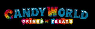 CANDY WORLD DRINKS N' TREATS logo