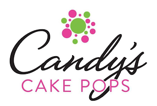 CANDY'S CAKE POPS logo