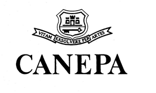 CANEPA VITAM EXSOLVERE PER ARTES logo