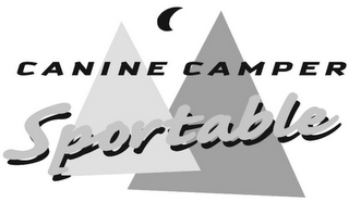 CANINE CAMPER SPORTABLE logo