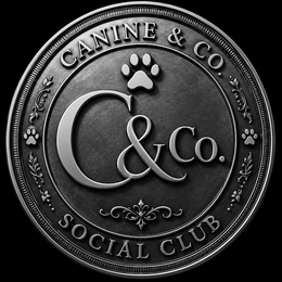 CANINE & CO. C & CO. SOCIAL CLUB logo