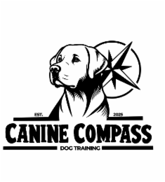 CANINE COMPASS EST. 2025 DOG TRAINING logo