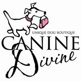 CANINE DIVINE UNIQUE DOG BOUTIQUE logo