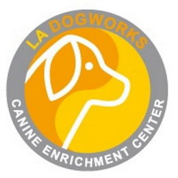 CANINE ENRICHMENT CENTER LA DOGWORKS logo