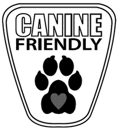 CANINE FRIENDLY logo