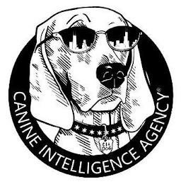 CANINE INTELLIGENCE AGENCY CIA DOG logo