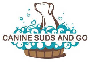 CANINE SUDS AND GO logo