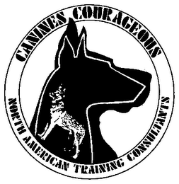 CANINES COURAGEOUS logo