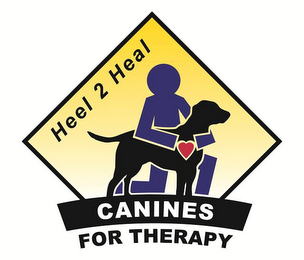 CANINES FOR THERAPY HEEL 2 HEAL logo