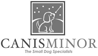 CANIS MINOR THE SMALL DOG SPECIALISTS logo