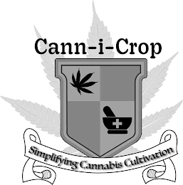 CANN-I-CROP SIMPLIFYING CANNABIS CULTIVATION logo