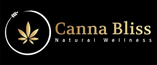 CANNA BLISS NATURAL WELLNESS logo
