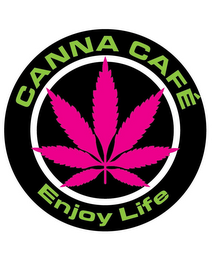 CANNA CAFÉ ENJOY LIFE logo