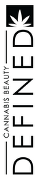 CANNABIS BEAUTY DEFINED logo