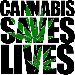 CANNABIS SAVES LIVES logo