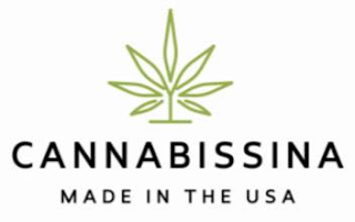 CANNABISSINA MADE IN THE USA logo