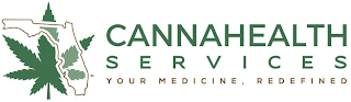 CANNAHEALTH SERVICES YOUR MEDICINE, REDEFINED logo
