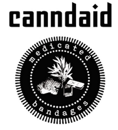 CANNDAID MEDICATED BANDAGES logo