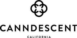CANNDESCENT CALIFORNIA logo