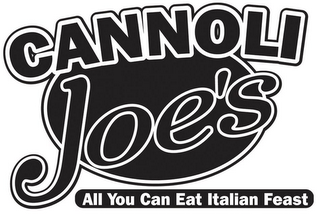 CANNOLI JOE'S ALL YOU CAN EAT ITALIAN FEAST logo