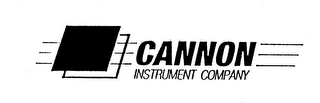 CANNON INSTRUMENT COMPANY logo