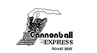 CANNONBALL EXPRESS ROAST BEEF logo
