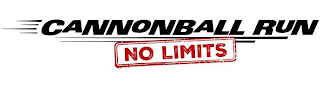 CANNONBALL RUN NO LIMITS logo