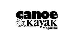 CANOE & KAYAK MAGAZINE logo