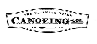 CANOEING.COM THE ULTIMATE GUIDE EST. 1995 logo