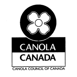 CANOLA CANADA CANOLA COUNCIL OF CANADA logo