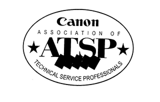 CANON ATSP ASSOCIATION OF TECHNICAL SERVICE PROFESSIONALS logo