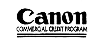 CANON COMMERCIAL CREDIT PROGRAM logo