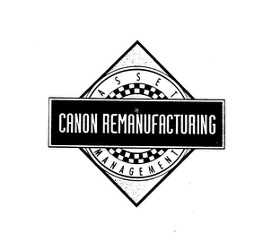 CANON REMANUFACTURING ASSET MANAGEMENT