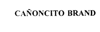 CANONCITO BRAND logo