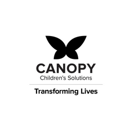 CANOPY CHILDREN'S SOLUTIONS TRANSFORMING LIVES logo