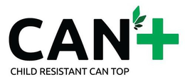 CAN'T CHILD RESISTANT CAN TOP logo