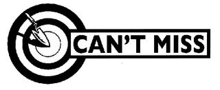CAN'T MISS logo