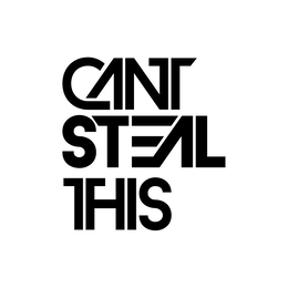 CANT STEAL THIS logo