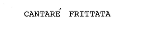CANTARE FRITTATA logo